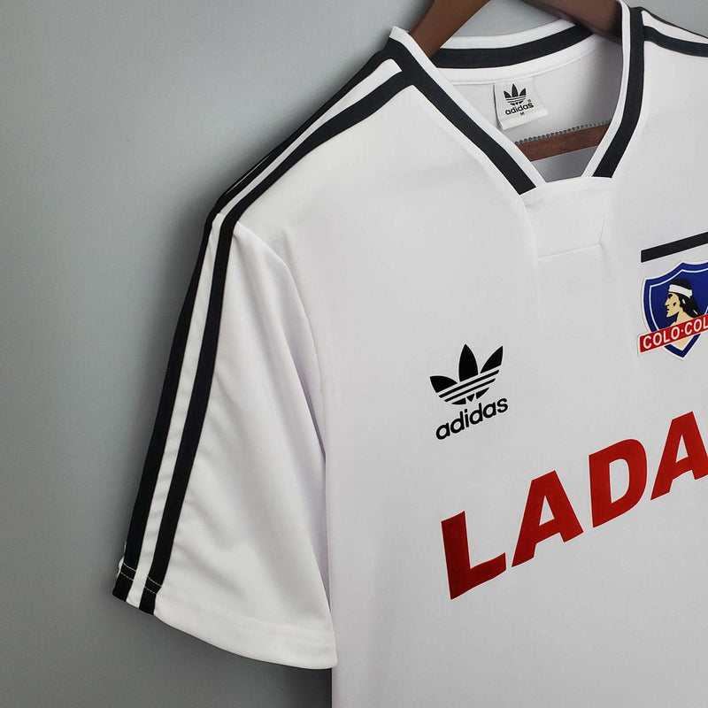 Camisola Colo-Colo Retrô 1991 Branca -