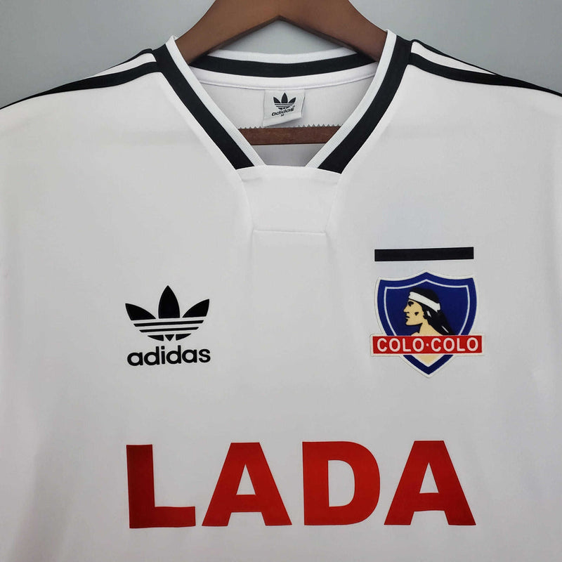 Camisola Colo-Colo Retrô 1991 Branca -