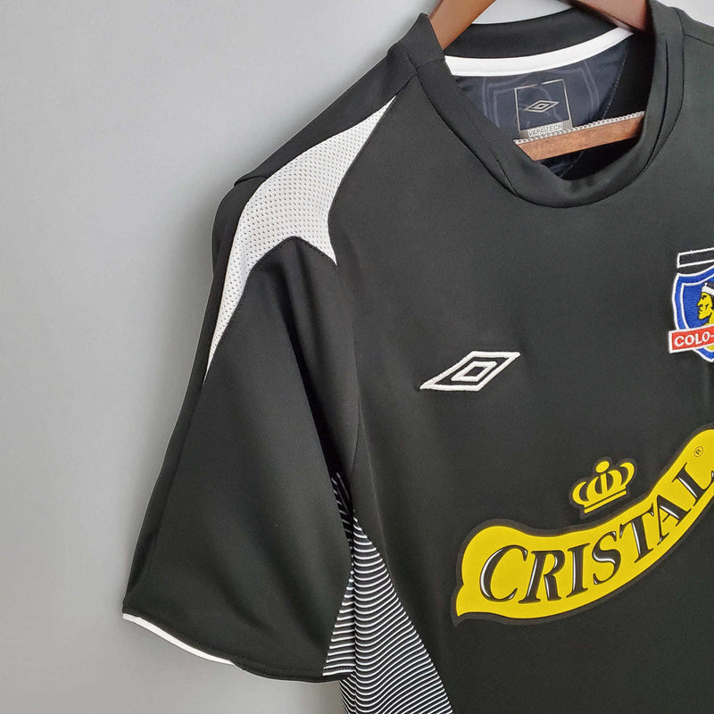 Camisola Colo-Colo Retrô 2006 Preta -