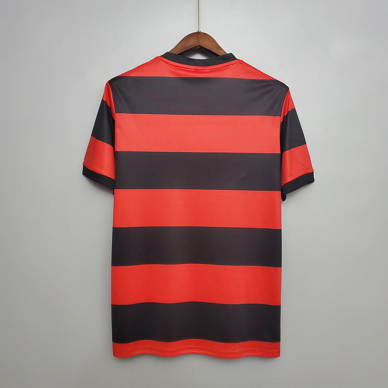 Camisola Flamengo Retrô 1978/1979 Vermelha e Preta