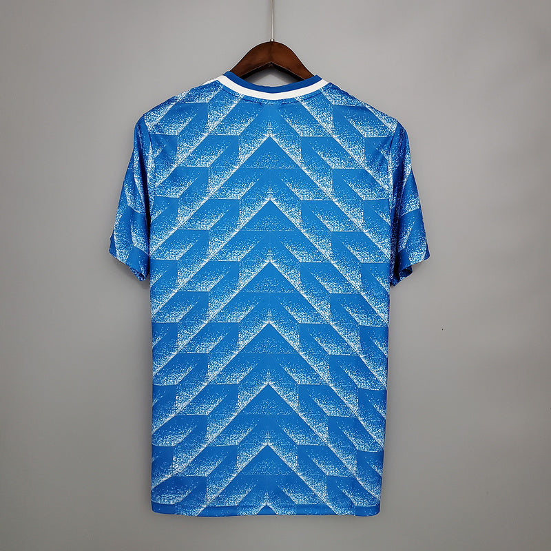 Camisola Holanda Retrô 1988 - Azul