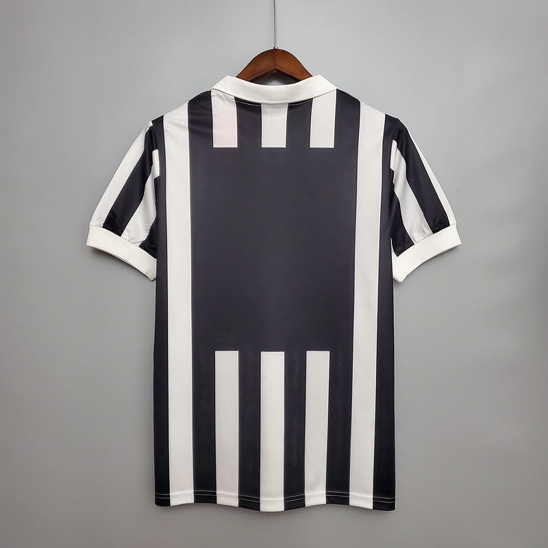 Camisola Juventus Retrô 1984/1985 - Preta e Branca