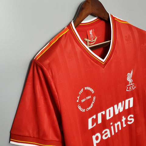 Camisola Liverpool Retrô 1985/1986 - Vermelha