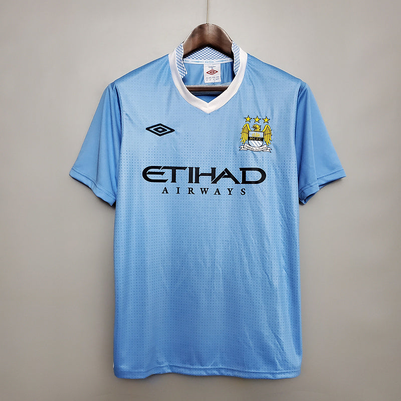 Camisola Manchester City Retrô 2011/2012 - Azul