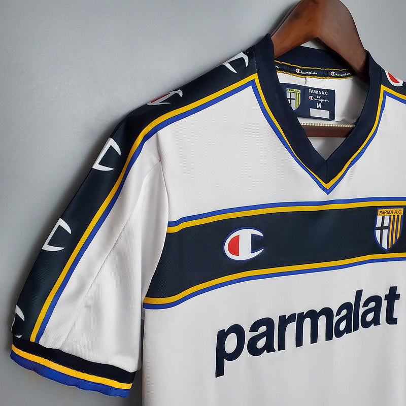 Camisola Parma Retrô 2002/2003 Branca - Champion