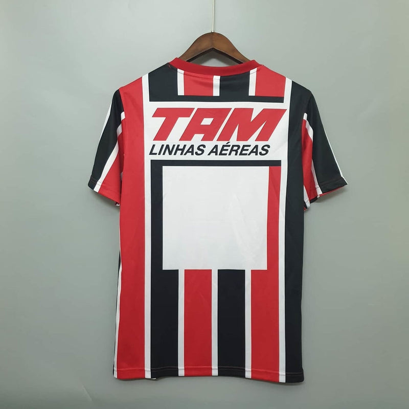 Camisola São Paulo Retrô 1993 Vermelha e Preta - Penalty