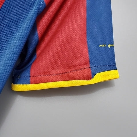 Camisola Barcelona Retrô 2010/2011 -  Azul e Grená