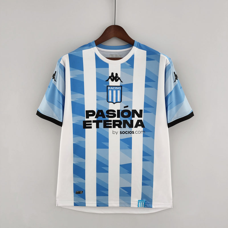 Camisola Racing I 22/23 - Branco e Azul