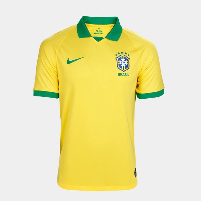 Camisola Seleção Brasileira 19/20 Amarela -