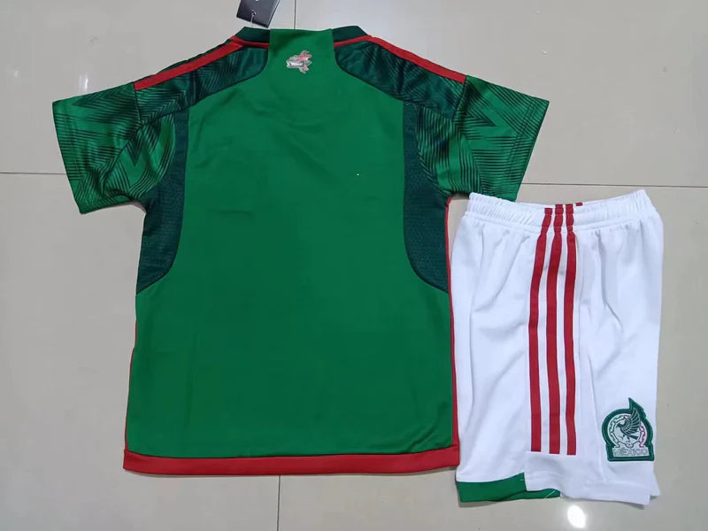 Kit Infantil México I 22/23 - Verde e Branco