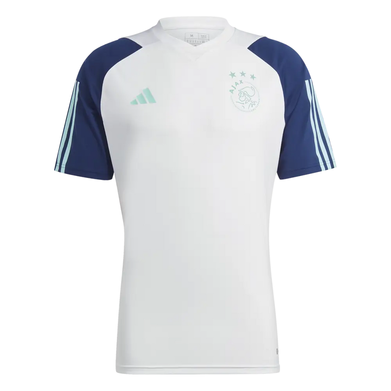 Camisola de Treino Ajax 23/24 - Branco e Azul