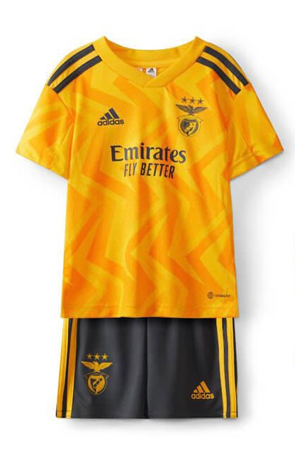 Kit Infantil Benfica 22/23 - Amarelo