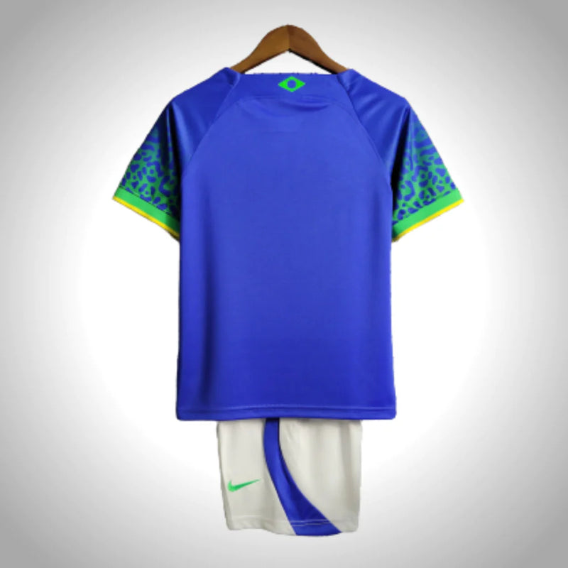 Kit Infantil Brasil 22/23 - Azul e Branco