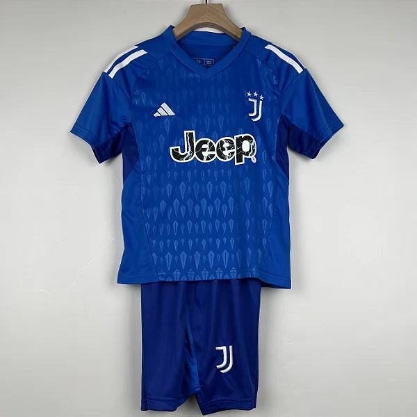 Kit Infantil Juventus Guarda Redes 23/24 - Azul