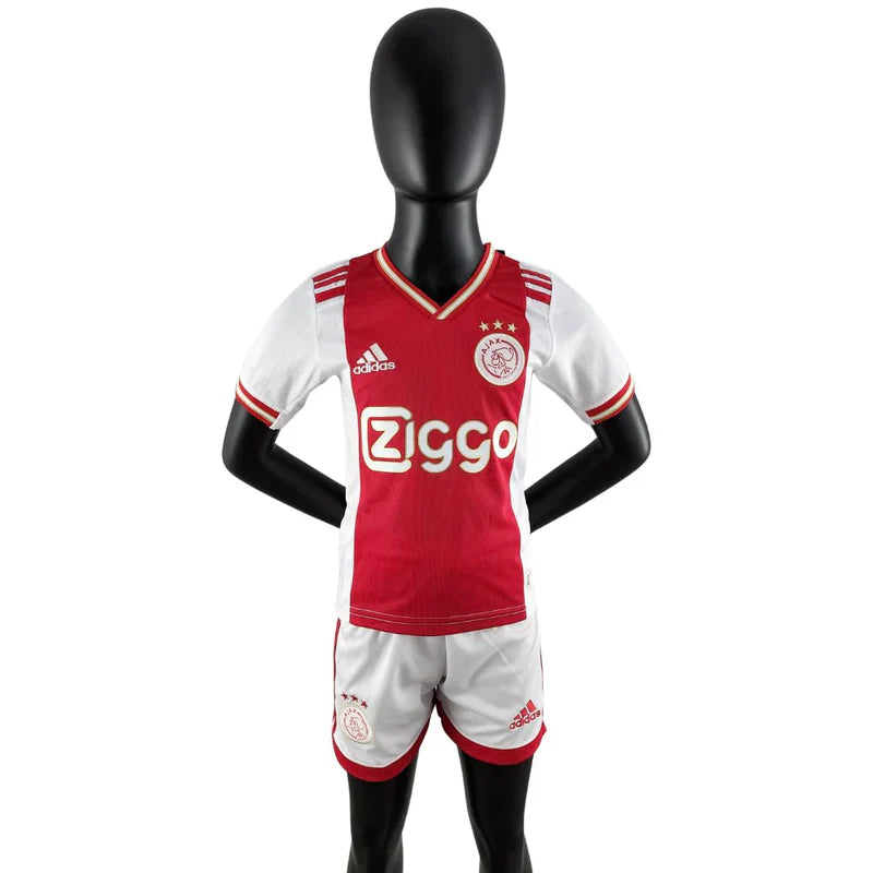 Kit Infantil Ajax 22/23 - Vermelho e Branco