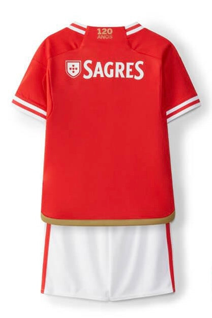 Kit Infantil Benfica 23/24 - Vermelho e Branco