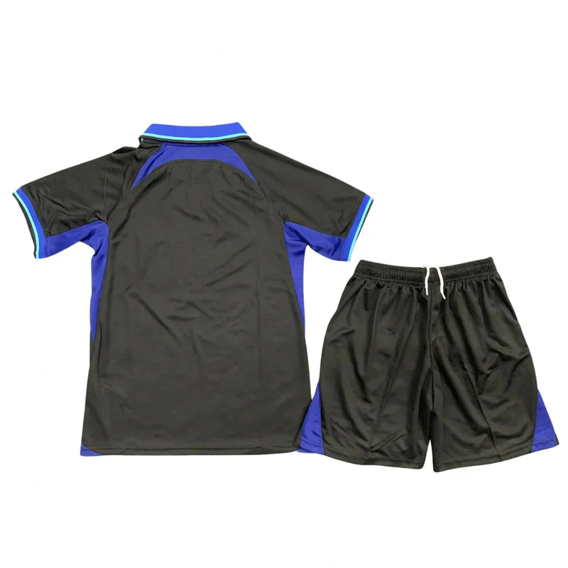 Kit Infantil Atlético de Madri II 22/23 - Preto e Azul