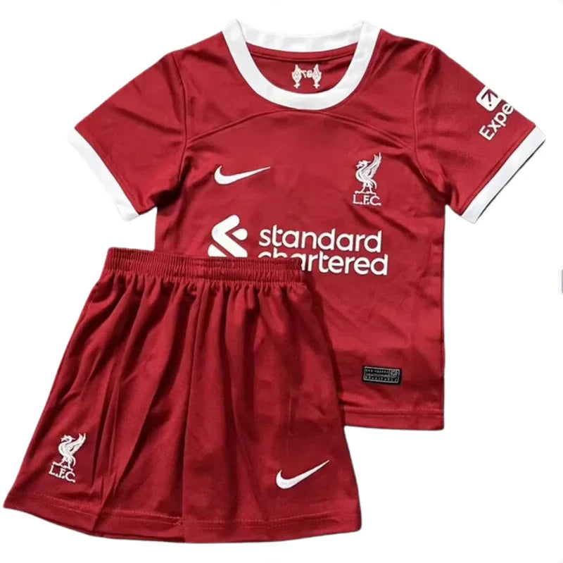 Kit Infantil Liverpool I 23/24 - Vermelho