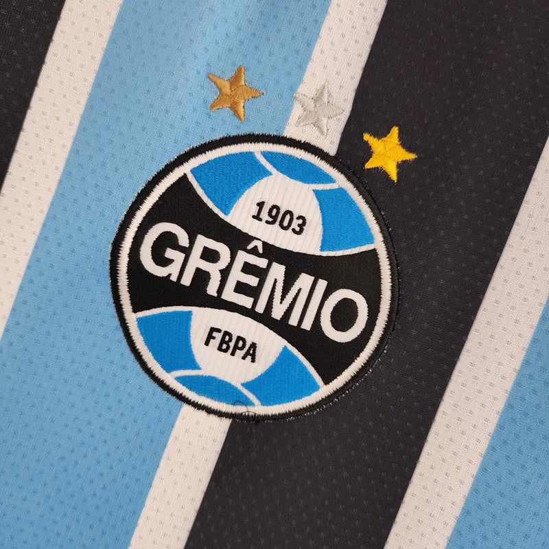 Camisola Feminina Grêmio I 22/23 - Azul