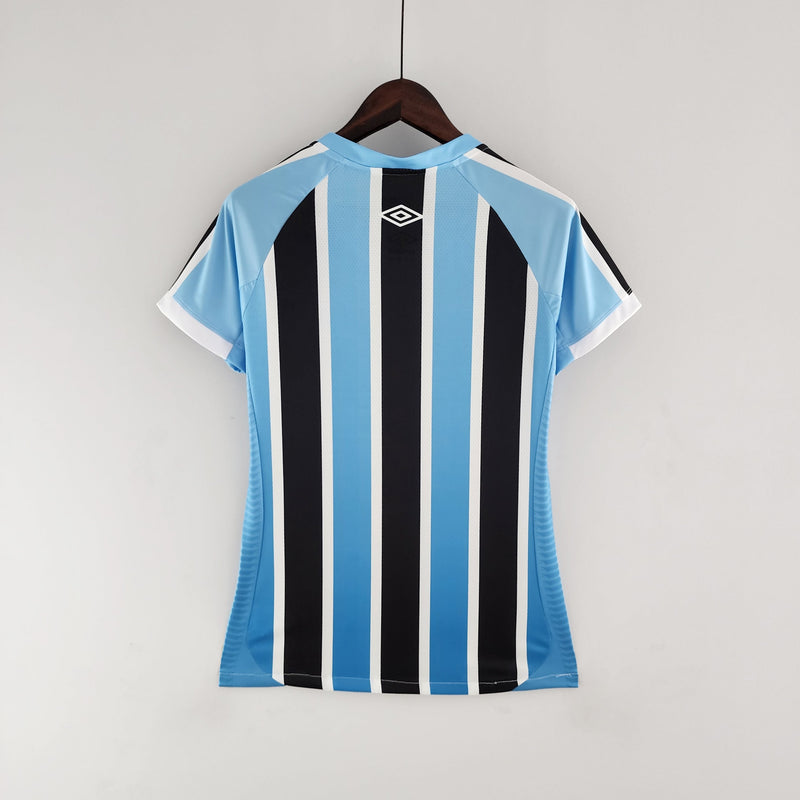 Camisola Feminina Grêmio I 22/23 - Azul