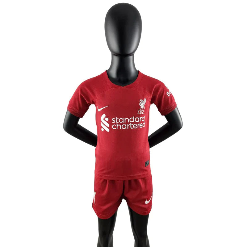 Kit Infantil Liverpool 22/23 - Vermelho