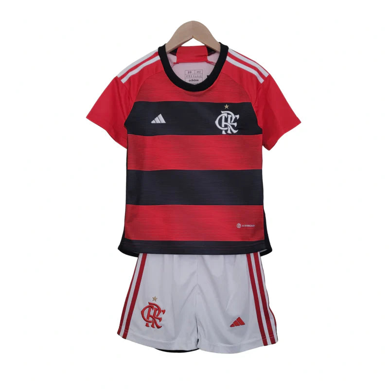 Kit Infantil Flamengo I 23/24 - Vermelho