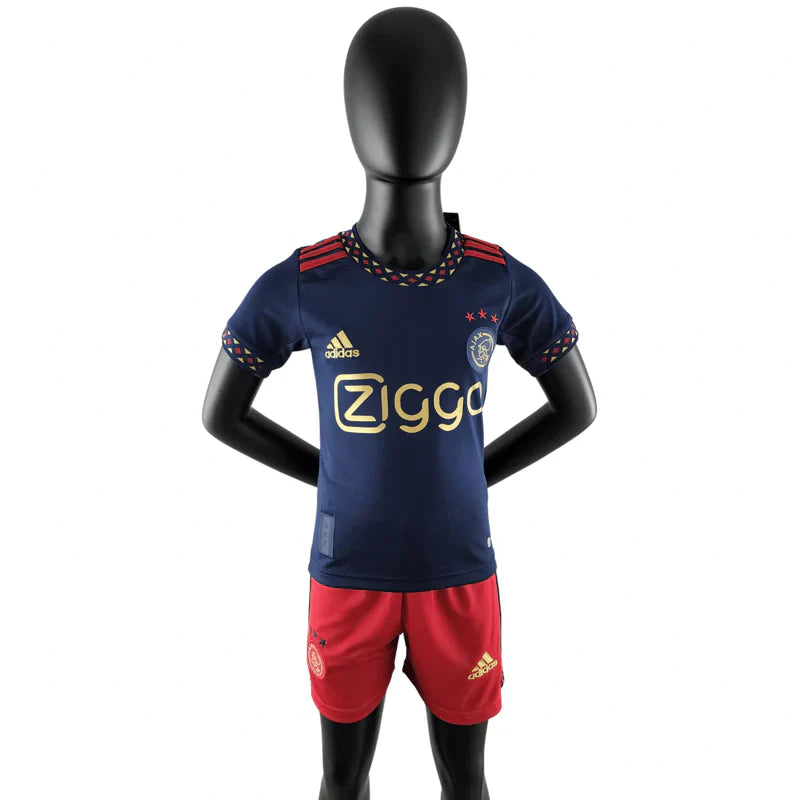 Kit Infantil Ajax 22/23 - Azul e Vermelho