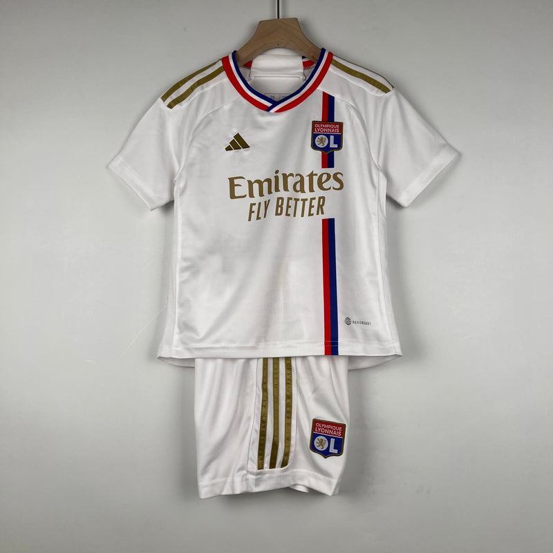 Kit Infantil Lyon I 23/24 - Branco