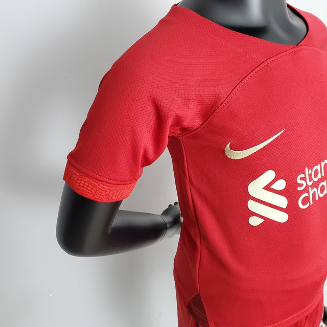 Kit Infantil Liverpool 22/23 - Vermelho